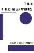 Cover: At Least We Can Apologize - Dalkey Archive Press