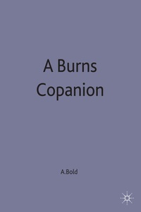 Enlarge image Cover: A Burns Companion - Palgrave Macmillan