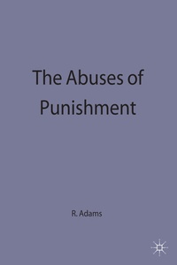 Enlarge image Cover: The Abuses of Punishment - Palgrave Macmillan
