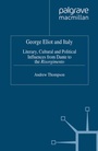 Cover: George Eliot and Italy - Palgrave USA