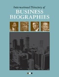 Cover: International Directory of Business Biographies - St James Press