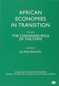 Enlarge image Cover: African Economies in Transition - Palgrave USA