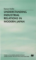 Cover: Understanding Industrial Relations in Modern Japan - Palgrave Macmillan