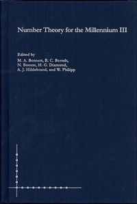 Abbildung von: Number Theory for the Millennium III - A K Peters