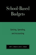 Cover: School-Based Budgets - Rowman & Littlefield Education