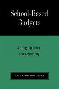 Enlarge image Cover: School-Based Budgets - Rowman & Littlefield Education