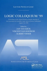 Abbildung von: Logic Colloquium '99 - A K Peters