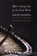Cover: Before Saying Any of the Great Words - Copper Canyon Press,U.S.