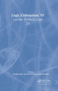 Cover: Logic Colloquium '01 - A K Peters