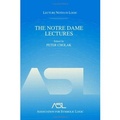 Cover: The Notre Dame Lectures - A K Peters