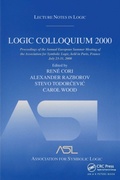 Bild: Logic Colloquium 2000 (hardcover) - A K Peters