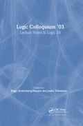 Cover: Logic Colloquium '03 - A K Peters