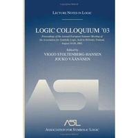 Abbildung von: Logic Colloquium '03 - A K Peters