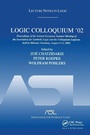 Cover: Logic Colloquium '02 - A K Peters