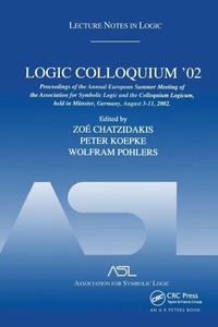 Abbildung von: Logic Colloquium '02 - A K Peters