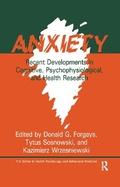 Cover: Anxiety - Taylor & Francis