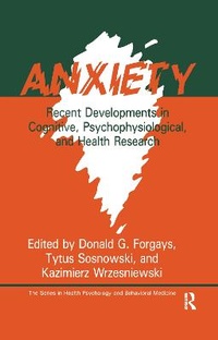 Enlarge image Cover: Anxiety - Taylor & Francis