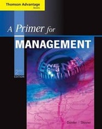 Enlarge image Cover: A Primer for Management (Book Only) - South-Western
