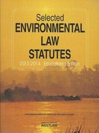Bild: Selected Environmental Law Statutes - West Academic Press