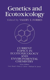 Enlarge image Cover: Genetics And Ecotoxicology - CRC Press
