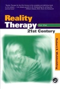 Cover: Reality Therapy For the 21st Century - Brunner-Mazel Inc