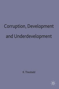 Enlarge image Cover: Corruption, Development and Underdevelopment - Palgrave Macmillan