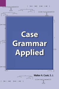 Enlarge image Cover: Case Grammar Applied - Sil International, Global Publishing