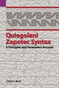 Cover: Quiegolani Zapotec Syntax - Sil International, Global Publishing