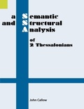 Bild: A Semantic and Structural Analysis of 2 Thessalonians - Sil International, Global Publishing