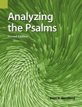 Cover: Analyzing the Psalms - SIL International