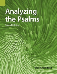 Enlarge image Cover: Analyzing the Psalms - SIL International