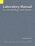 Cover: Laboratory Manual for Morphology and Syntax - Sil International, Global Publishing