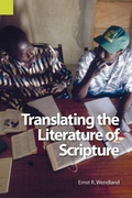 Cover: Translating the Literature of Scripture - Sil International, Global Publishing