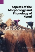 Cover: Aspects of the Morphology and Phonology of Konni - Sil International, Global Publishing