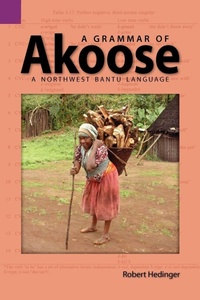 Enlarge image Cover: A Grammar of Akoose - Sil International, Global Publishing