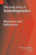 Cover: The Early Days of Sociolinguistics - Sil International, Global Publishing