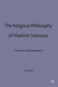 Cover: The Religious Philosophy of Vladimir Solovyov - Palgrave Macmillan