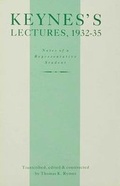 Cover: Lectures, 1932-35 - Palgrave Macmillan