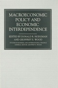 Cover: Macroeconomic Policy and Economic Interdependence - Palgrave Macmillan