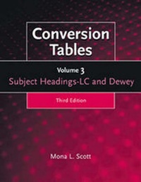 Abbildung von: Conversion Tables [3 volumes] - Libraries Unlimited Inc