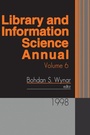 Cover: Library and Information Science Annual - Libraries Unlimited Inc
