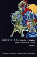 Cover: Aboriginal Policy Research - Thompson Educational Publishing