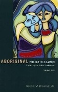 Cover: Aboriginal Policy Research, Volume VIII - Thompson Educational Publishing