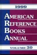 Cover: American Reference Books Annual - Libraries Unlimited Inc