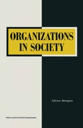 Cover: Organizations In Society - Red Globe Press