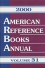 Cover: American Reference Books Annual 2000 - Libraries Unlimited Inc