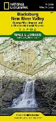 Abbildung von: Virginia - Blacksburg /New River Valley - National Geographic Maps