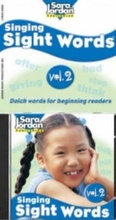 Cover: Singing Sight Words, Volume 2 Book & CD Set - Sara Jordan Publishing