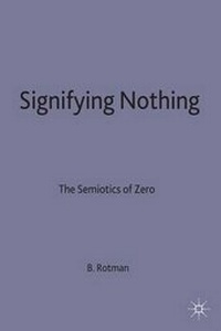 Enlarge image Cover: Signifying Nothing - Palgrave Macmillan