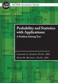Enlarge image Cover: Probability and Statistics with Applications - ACTEX Publications
